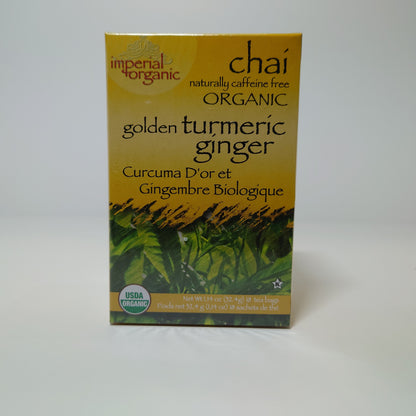 Organic Golden Turmeric Ginger (Caffeine Free)