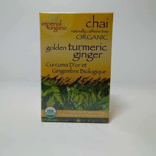 Organic Golden Turmeric Ginger (Caffeine Free)