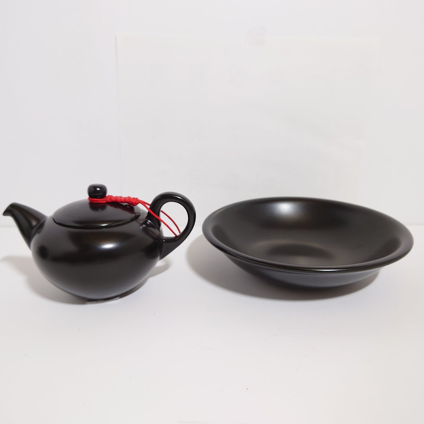 White /Black Crane Tea Set from Lu Yu #003