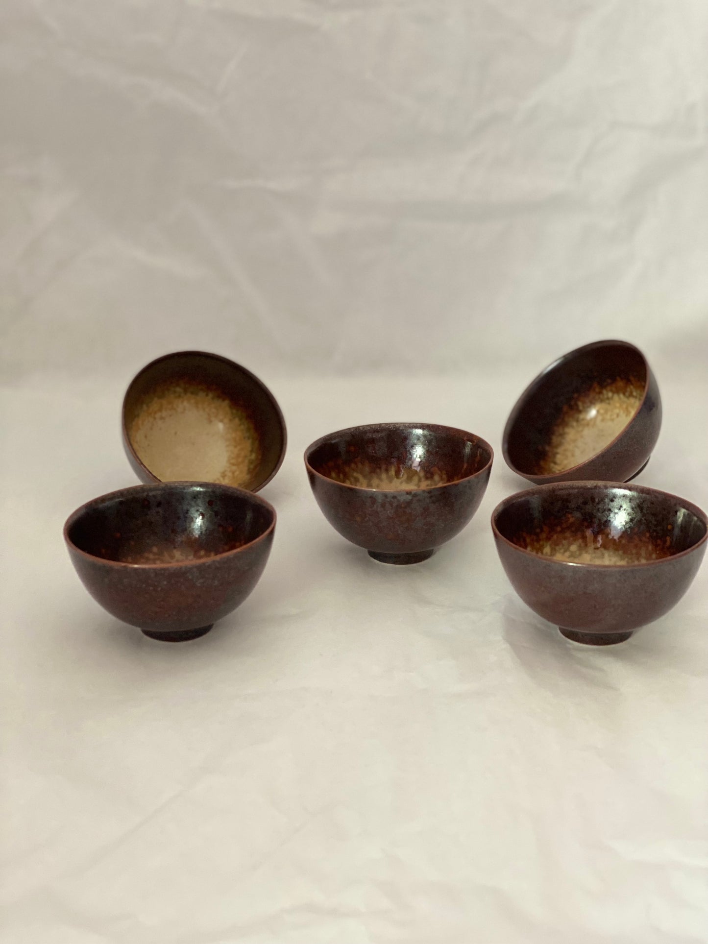 Handmade Lotus Tea Set from Lu Yu #001