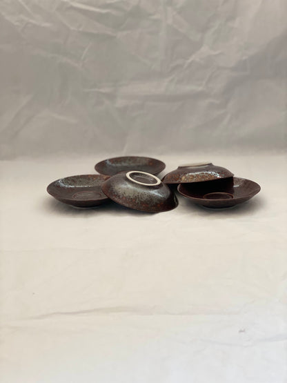 Handmade Lotus Tea Set from Lu Yu #001